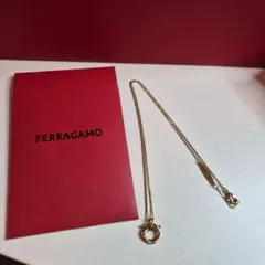 FERRAGAMO ガンチーニ ネックレス ゴールドカラーのサムネイル
