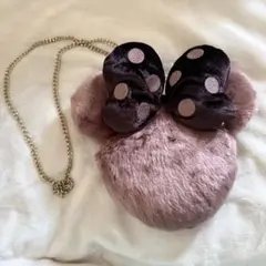 ディズニー ショルダーバッグ ミニー チェーン 限定 新品未使用