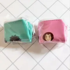 #C-pla限定　僕のヒーローアカデミア　コンパクトポーチ　緑谷　麗日