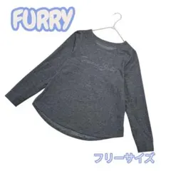 FURRY ファーリー ナショナルポートレートギャラリー ロンT グレー F