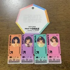 FRUITS ZIPPER ステッカー　ららぽーと