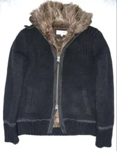 ファー ドライバーズニット archive y2k