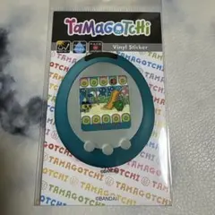 たまごっち クリアステッカー プラスカラーグリーン ステッカー