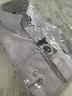 FATTURA 薄紫 ボタンダウンシャツ M