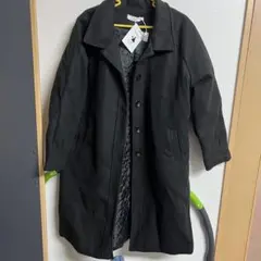 黒 チェスターコート