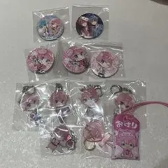 すとぷり 缶バッジ アクリルキーホルダー お守りセット