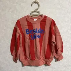 バースデイ　moimoi ストライプトレーナー