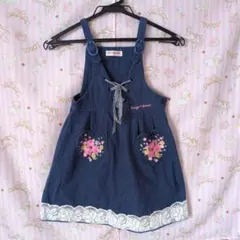 【匿名配送】mezzo piano ジャンバースカート 120