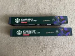 ネスプレッソ　Starbucks Espresso Roast Decaf 2箱のサムネイル