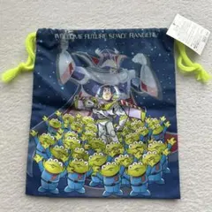 東京ディズニーリゾート　バズ・ライトイヤー 巾着　ポーチ　日本製