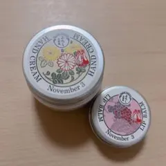 よろし化粧堂　ハンドクリーム&リップバーム　11/3