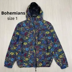 ☆ Bohemians ボヘミアン 花柄 マウンテンパーカー レインコート 1のサムネイル