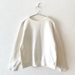 ☆【マカフィー】トレーナー ラメ有 綿混 ラグランスリーブ クルーネック 1