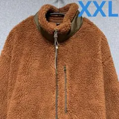 UNIQLO ユニクロ　防風 アウター フリースジャケット　長袖　ブラウン　ボア