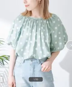 URBAN RESEARCH Sonny Label 半袖 シャツ ドット