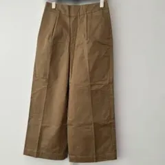 レプシィム ブラウン ワイドパンツ Lサイズ