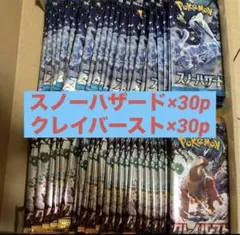 ポケモンカードゲーム スノーハザード・クレイバースト