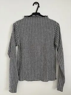 【美品】CITEN チェック カットソー 長袖 フリーサイズ