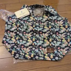 ピーターラビット 花柄エコバッグ コンパクト