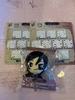 刀剣乱舞薬研藤四郎 ぬいぐるみまめマスコット ぬーどるモチーフタオル 3点セット