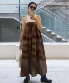 todayful チェック ワンピース TODAYFUL（トゥデイフル）の「ギンガムチェックキャミソール