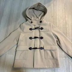 ラブトキシック　フード付きベージュダッフルコート