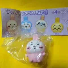 ガチャ　ちいかわソフビフィギュア　うさぎなちいかわ②