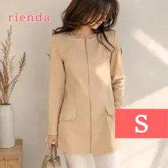 rienda ジップアップ ロングコート L045のサムネイル