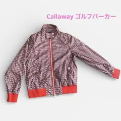 Callaway キャロウェイ ゴルフ 2way 総柄 パーカー Mサイズ