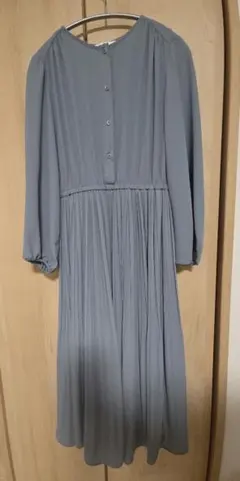 UNIQLO シャツワンピース プリーツ Sサイズ