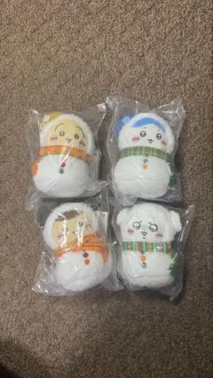 ちいかわ 1番くじ E賞 モモンガ ハチワレ くりまんじゅう うさぎ マスコット