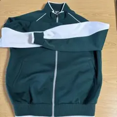 ダークグリーン フルジップジャケット M 清風ジャージ