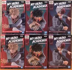 ヒロアカ BRAVEGRAPH フィギュア 緑谷 爆豪 轟 6体セット