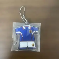 【新品未使用】サッカー日本代表　アクリルチャームビスケット　ユニフォームのサムネイル