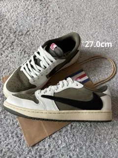 Travis Scott×NikeAirJordan1リバースオリーブ 27.0