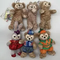 ディズニー ダッフィー シェリーメイ ステラルー ぬいば まとめ売り ストラップ