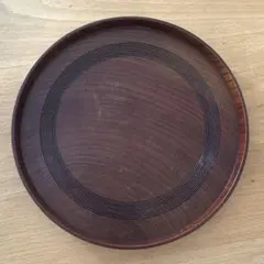 煎茶盆 在銘 【真】 煎茶道具 盆 お盆 骨董 古玩 アンティーク レトロ