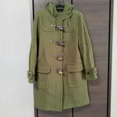 【期間限定値下げ中!!】INED　オリーブ　グリーン　ダッフルコート