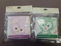 ダッフィーフレンズ タオルハンカチ 2枚セット