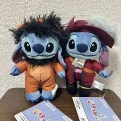 ディズニー スティッチ くりっぴぃ ヴィランズ コスチューム ぬいぐるみセット