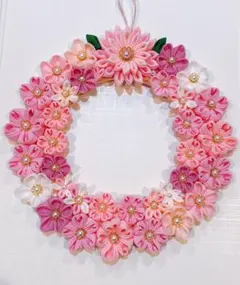 2026年最新】つまみ細工リースの人気アイテム - メルカリ