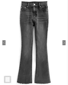 GRL ストレッチフレアパンツ