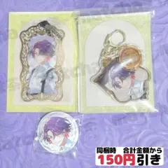 【B595】　渡会雲雀　アート　にじさんじ　まとめ売り　缶バッジ　キーホルダー