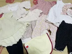 ベビー服セット❤️夏用80cm女の子10点❤️H&Mバースデイ西松屋❤️ナチュラル長袖