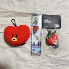BT21 TATA ぬいぐるみマスコット キーリング 3点セット