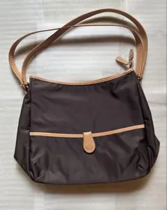 キタムラ ダークブラウン ハンドバッグ ショルダー リュック 3way