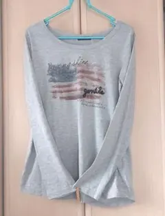 a.v.v　長袖トップス　新品　ライトグレー　カットソー