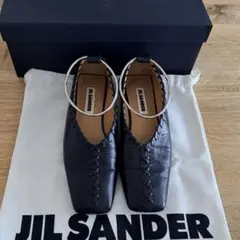 JIL SANDER ジルサンダー アンクレット バレエシューズ 箱・保存袋付のサムネイル