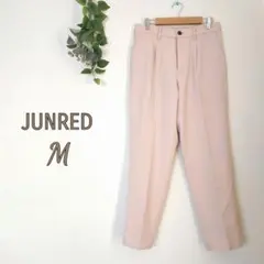 JUNRED ジュンレッド♡M♡タックパンツ オフィスカジュアル