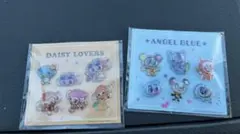 ナルミヤキャラクターズぷっくりシールエンジェルブルー1枚デイジーラバーズ1枚
